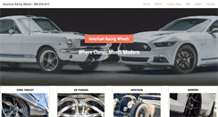 Desktop Screenshot of americanracingwheelsinfo.com