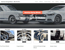 Tablet Screenshot of americanracingwheelsinfo.com